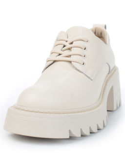 01-C1802-3 BEIGE Ботинки демисезонные женские (натуральная кожа) - Фабричный китай фото 7