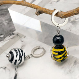 Серьги из муранского стекла SAFARI LS3450 - Vloes фото 4