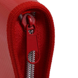 Папка пластиковая А4, 325 х 230 х 25 мм, молния вокруг, Calligrata Офис, ПМ-А4-11, 0.5 мм, цветная, текстура песок, красная  фото 3