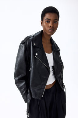 Cazadora biker revestida - H&m фото 4