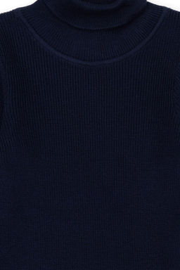 Темно-синий свитер для девочки - U.s. polo assn фото 9