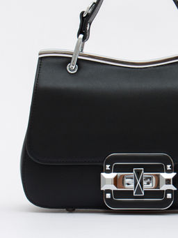 Сумка 6061Q black Polina&Eiterou