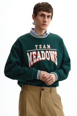Loose Fit Printed sweatshirt - H&m фото 7