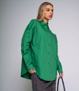 Рубашка #КТ3160 (7), зеленый - Dommod фото 2