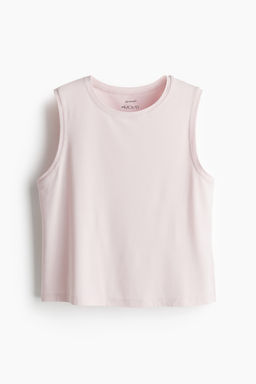 Top de deporte boxy sin mangas en DryMove
