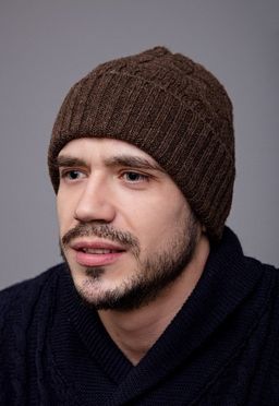 +Шапка из 100% монгольской шерсти (арт. 05102) - Монголка фото 4