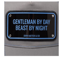 Бейсболка JOHN HATTER арт. 1-1104-U00 Gentleman By Day Beast By Night (серый)  фото 4