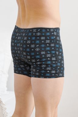 Трусы-боксеры мужские из кулирки тёмно-серые - Амадэль фото 3