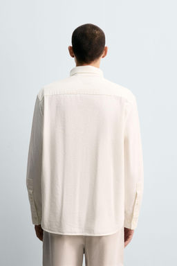 RELAXED FIT DENIM SHIRT - Zara фото 3
