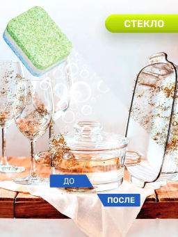 Таблетки для ПММ, 20гр; 365 шт Сlean&Fresh - Clean fresh фото 5