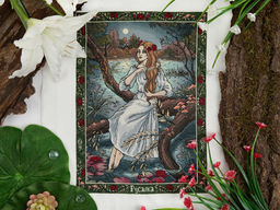 Набор для вышивания PANNA Золотая серия VS-7444 Славянская мифология. Русалка 27 х 36.5 см