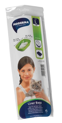 Пакеты для кошачьего лотка, размер XL (New Linerbags X-Large C205 - 10 st / rol - P5) MOD-C205-0999-0000 MOD-C205-0999-0041