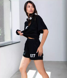 Спортивный костюм #КТ20189, чёрный - Dommod фото 3