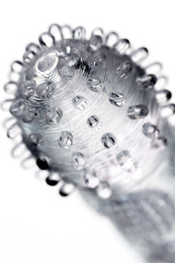 Насадка на палец A-Toys Hicks, TPE, прозрачный 8,5 см - Toyfa фото 7