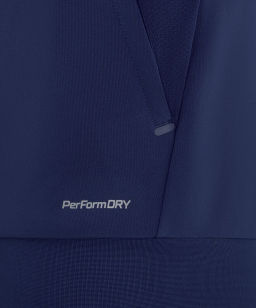 Джемпер тренировочный на молнии JOGEL PREMIER PerFormDRY Training FZ Jacket, темно-синий  фото 5