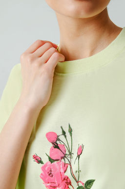 Арт. 3-1145 Футболка женская 42-50 (5 шт) Цвет:фисташковый - Калинка фото 6