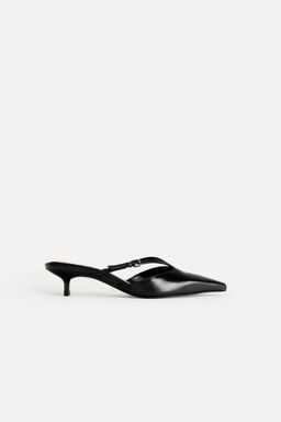 LEATHER HIGH-HEEL MULES 50TH ANNIVERSARY - Zara фото 8