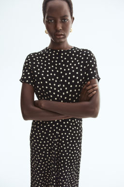 Vestido en punto con textura - H&m фото 5
