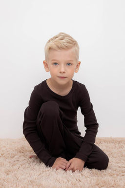 Crockid _ К 302210/черный кофе джемпер дет  фото 5