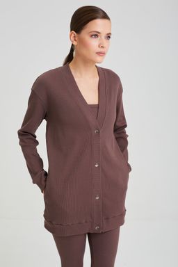 Костюм с кардиганом на кнопках 97-25-223 - Miza фото 6