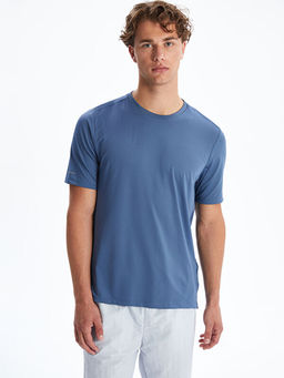 Bisiklet Yaka Erkek Spor Ti??rt