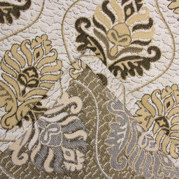 Покрывало гобеленовое Этель «Барокко», бежевый, 240×200 см, п/э 80%, хлопок 20%, 450 г/м²