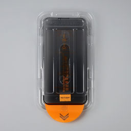 Защитное стекло для iPhone 13 Pro Max/14 Plus, антишпион, рамка для установки, 9H, 0.33 мм - Simaland фото 2