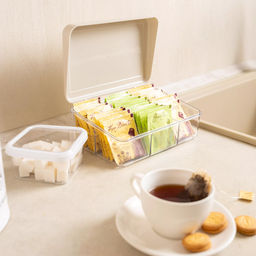 Органайзер д/чайных пакетиков 225*155*85мм 6 секций арт. С017 , С01701