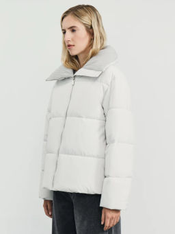 Куртка с вязаным воротником / Zarina фото 4