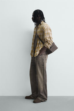 CAMISA RELAXED FIT CUADROS / Multicolor - Zara фото 4