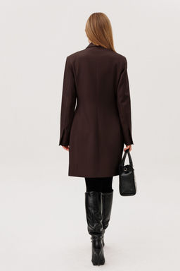 Платье AmberA 1135-5 шоколад  фото 4