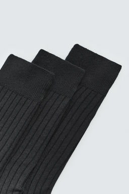 CALCETINES CANAL? PACK 3 / Negro - Zara фото 3