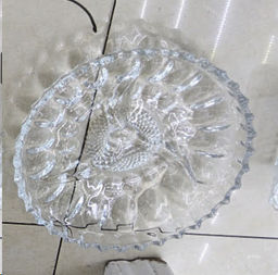 Менажница круглая 22,5х4 см / А12-45 /уп 12/