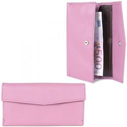 Портмоне женское Croco-ПР-954 натуральная кожа 3 отд, 17 карм, сирень флотер (119) 208546