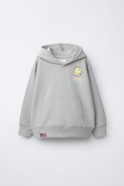SUDADERA CAPUCHA NIRVANA ® / Gris perla - Zara фото 3
