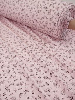 Трикотаж Кулир.гладь "Узелок нежности-серый букетик", ш.1.96м (0.98м*2, чулок), Пенье, хлопок-100%, 145гр/м.кв