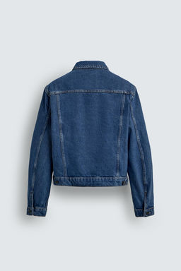 CAZADORA DENIM RELAXED FIT / Azul - Zara фото 9