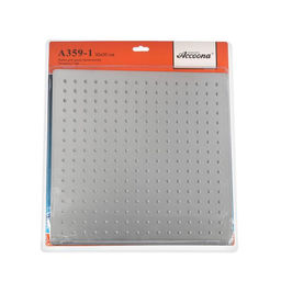 Лейка для душа Accoona A359-1, тропическая, 30×30 см, нержавеющая сталь, хром