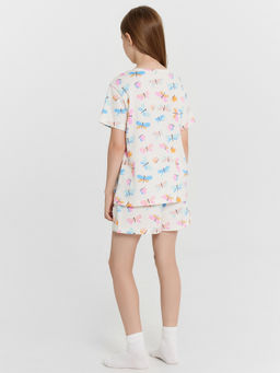 КОМПЛЕКТ ДЛЯ ДЕВОЧЕК (ФУТБОЛКА, ШОРТЫ) - Mark formelle фото 3