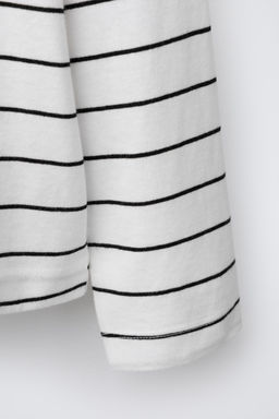 BASIC STRIPED T-SHIRT - Zara фото 4