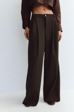 DOUBLE PLEAT TROUSERS - Zara фото 10