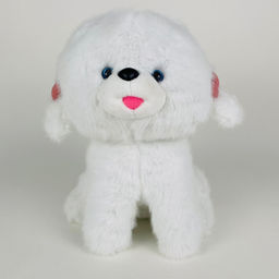 Мягкая игрушка Собака белая с бантиком 35 см (арт. 9599/35) - Storyland фото 3