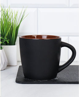 Кружка 400 мл / NQ-1263 Черно-коричневый /уп 60/ ПРОМО АКЦИЯ