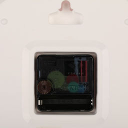 Часы настенные классические, бесшумные, плавный ход, d=39.5 см, белые, от батарейки 1×АА