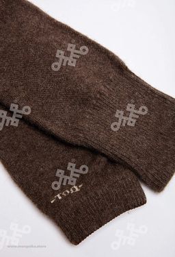 из 100% монгольской шерсти Наколенники длинные - Mongolka фото 3