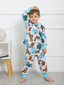 ПЖ037 Пижама Динозаврики - Милаша фото 2