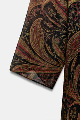 ZW COLLECTION PAISLEY SCARF DRESS - Zara фото 7