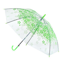 Зонт детский "Красивые цветы" (54см.) салатовый