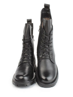 04-A917-1M BLACK Ботинки зимние женские (натуральная кожа, натуральная шерсть) - Фабричный китай фото 6