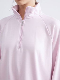 Dik Yaka Oversize Kad?n Sweatshirt